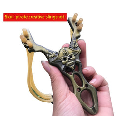 Creative Pirate Skeleton Slingshot Toy for Outdoor Practice