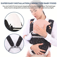 Ergonomic Infant Soft Carrier 4 in 1 Babe Carrier