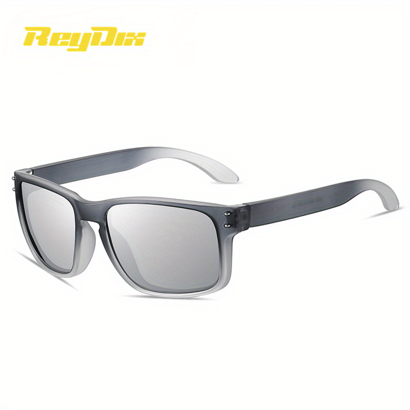ReyDix Polarized TR90 Sports Sunglasses Square Frame