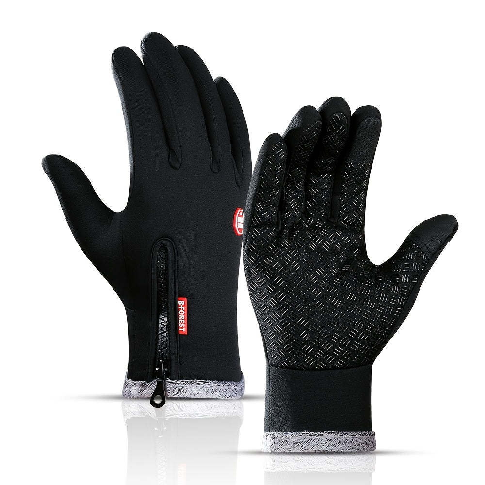 Windproof Touch Screen Gloves for Cycling Skiing Mountaineering