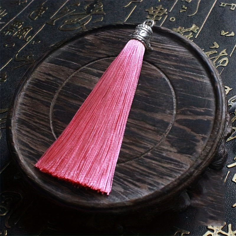 1PC 9 Candy Tassel Pendants DIY Earring Bag Necklace Ornament Making