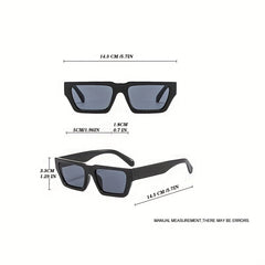 Men's Small Frame Polarized Sunglasses UV Protection PC Eyewear