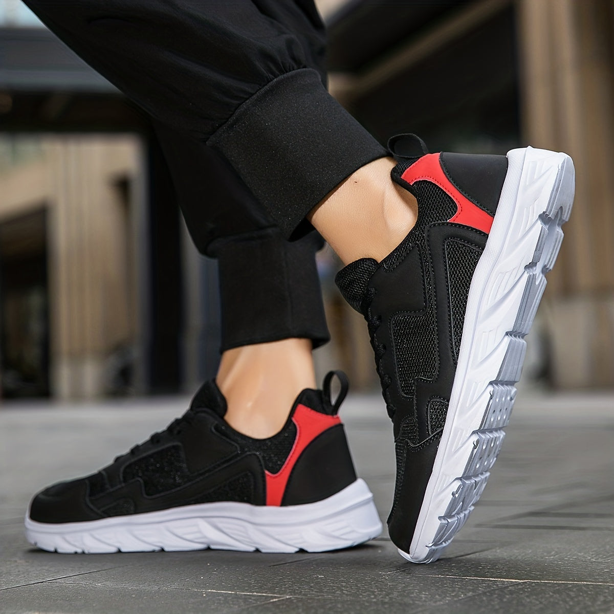 Boys Striped Running Shoes Outdoor Anti-skid Sneakers