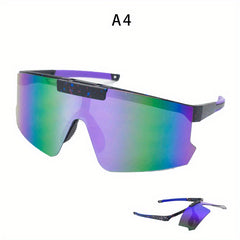 Men's Square Frame Sports Sunglasses UV Protection