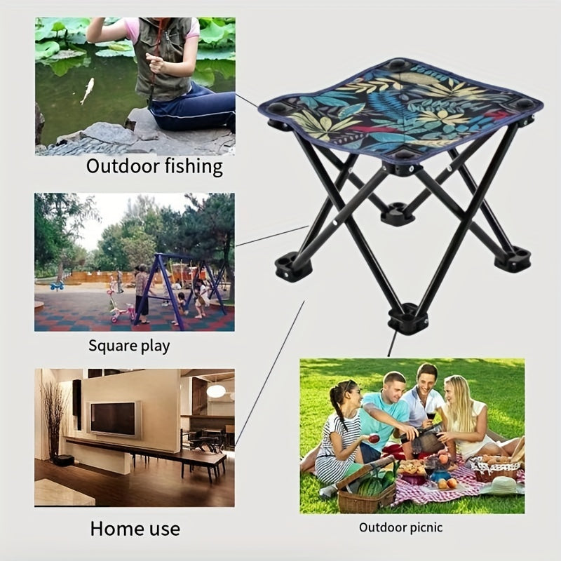 Portable Folding Chair for Outdoor Activities - Hiking, Fishing, Camping