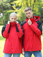 3-in-1 Thermal Jacket, Waterproof & Windproof, Reflective Details