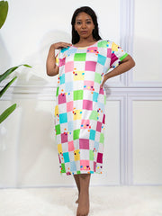 Casual Loungewear Dress Women's Nightdress