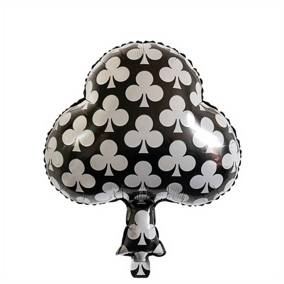 Poker Card Cube Aluminum Film Balloon for Birthday Party Decoration