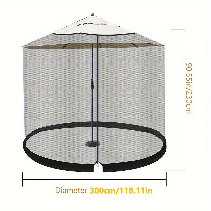 Umbrella Mosquito Net Outdoor Sunshade Easy Installation and Reusable