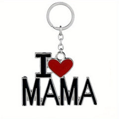 DAD MOM PAPA Keychain Bag Backpack Ornament Gift