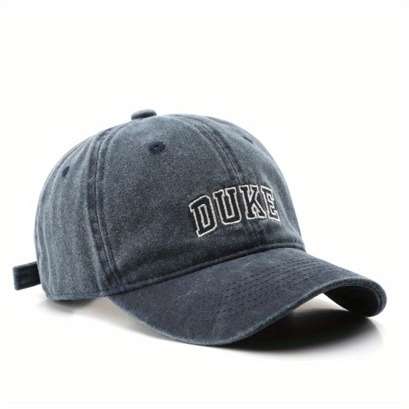 Distressed Vintage Letters Men's Baseball Cap