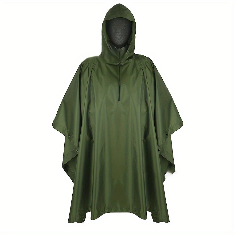 Camouflage Waterproof Raincoat for Outdoor Cycling and Mountaineering