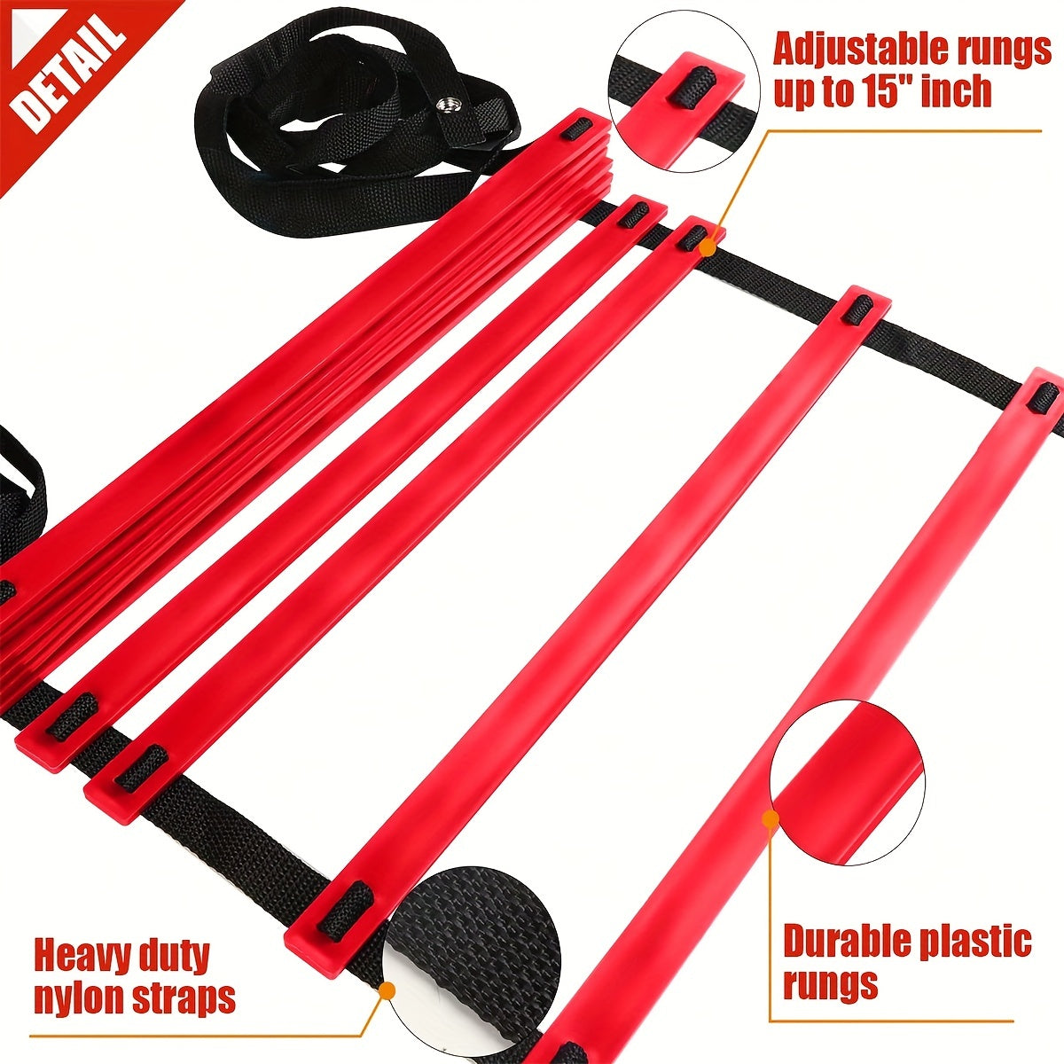 Football Agility Speed Training Ladder Equipment