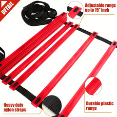 Football Agility Speed Training Ladder Equipment