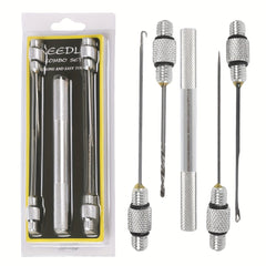 5pcs Fishing Core Rigs Tool Kit Metal Needles Drill Carp Tackle