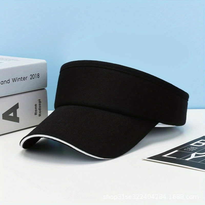 Candy Sports Visor Hat Lightweight Sun Hat Summer Sunshade Baseball Cap