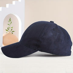 Suede Fleece Baseball Cap Sun Protection Hat