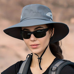 Candy Summer Sun Hat Breathable Foldable Ponytail Bucket Hat Sunscreen
