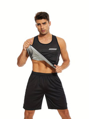 Men's Quick Dry Mesh Sleeveless Tank Top for Summer Gym Workout