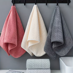 Soft Hand Towel for Home Bathroom Absorbent Plain Towel