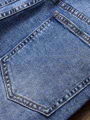 Men's Slim Fit Ripped Skinny Stretch Wash Jeans