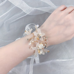 Corsage Flowers Wrist Flower For Wedding Bridesmaid Wrist Flower