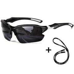 Men's Polarized Cycling Sunglasses with Anti-lost Rope