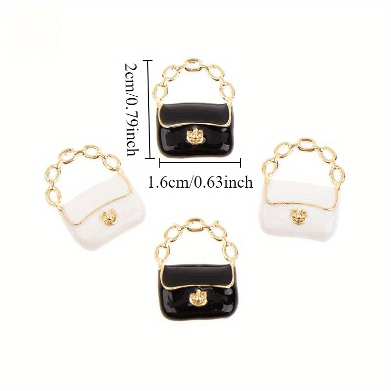 Dollhouse Handbags 1:12 Scale & Accessories with Golden Chain Strap