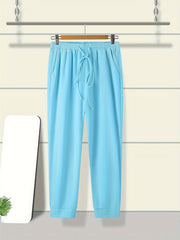 Solid Long Sleeve Top & Joggers Set