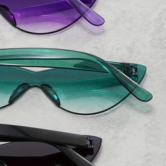 3 Pack Men's Cat Eye Sunglasses for Outdoors & Decoration