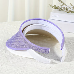 2pcs Sun Visor Hat UV Protection Wide Brim Hat for Women