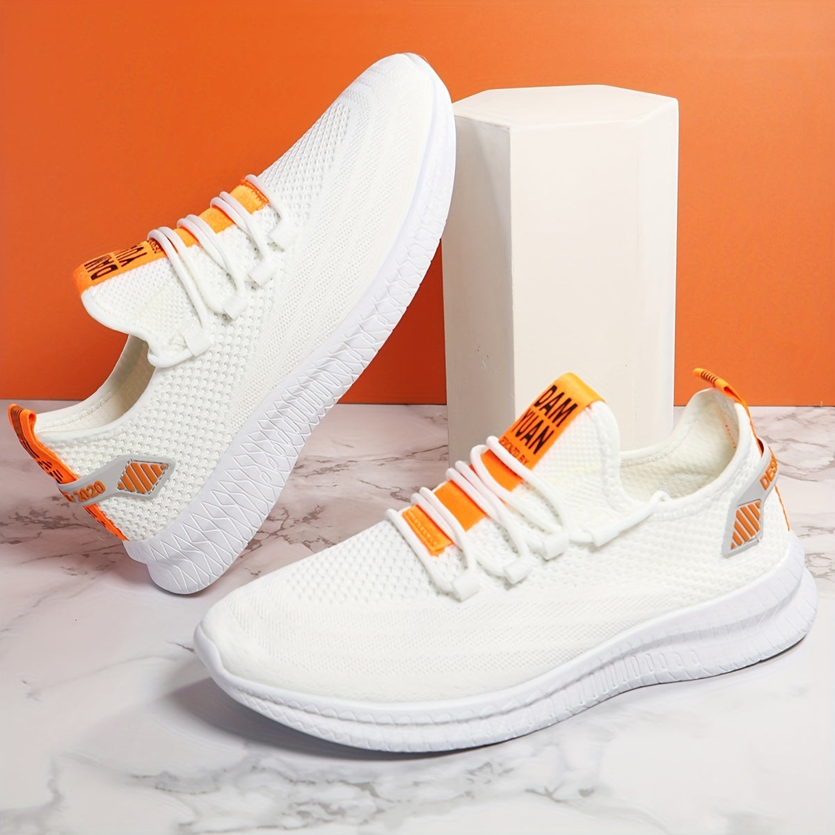 Men's Knit Running Shoes, Breathable & Lightweight, Spring/Summer