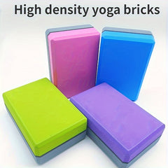 High Density Double Color Non-slip Yoga Brick for Fitness and Stretching