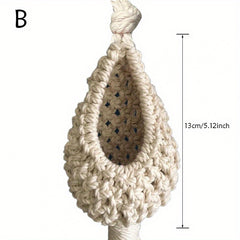 Boho Hand Woven Macrame Plant Hanger