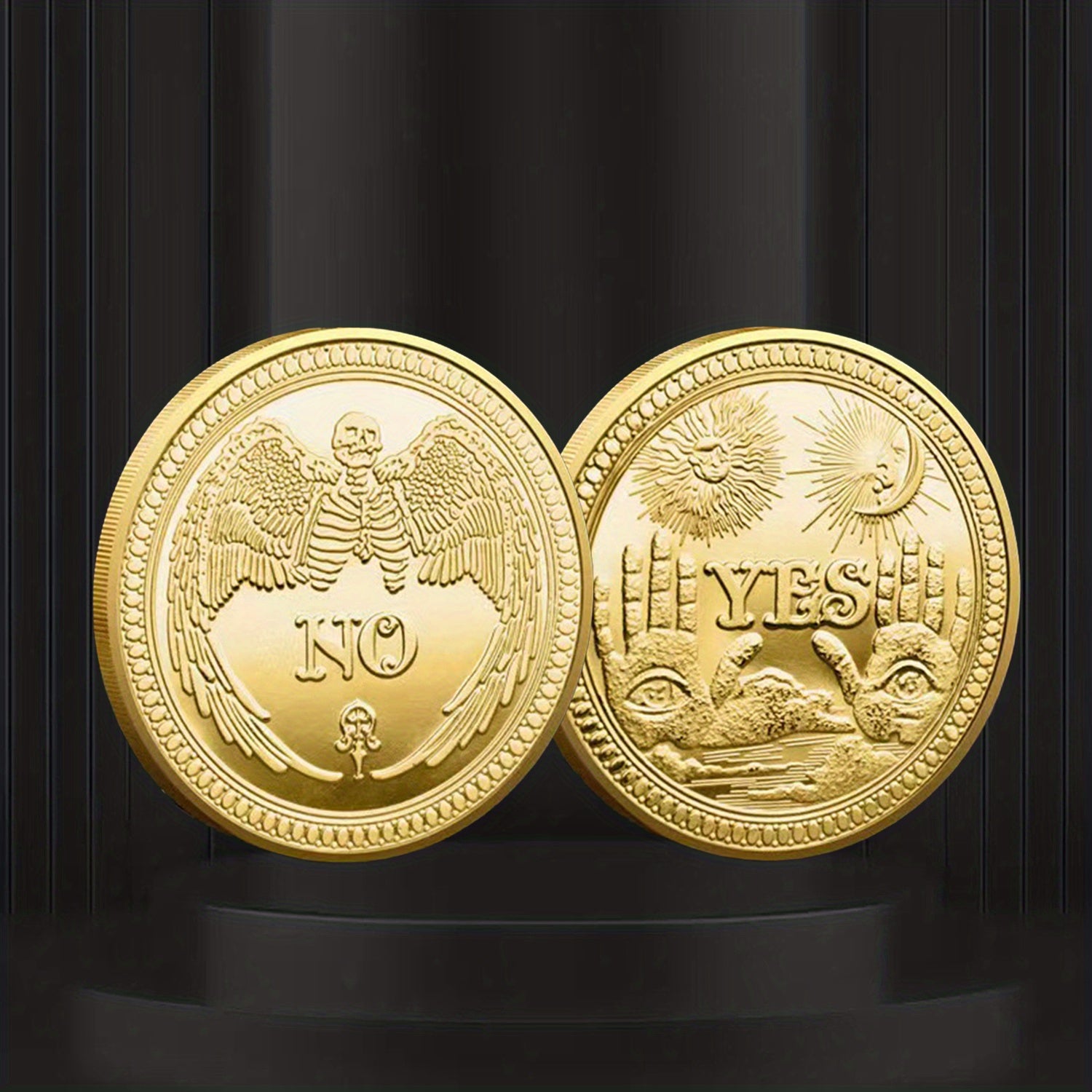 Lucky Coins Souvenirs Ornaments Room Decor Gifts Token Wishing Coins