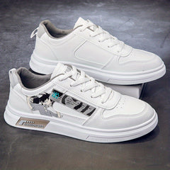 Men's Anime Print Skate Shoes Wear resistant Non Slip Sneakers Men's Footwear