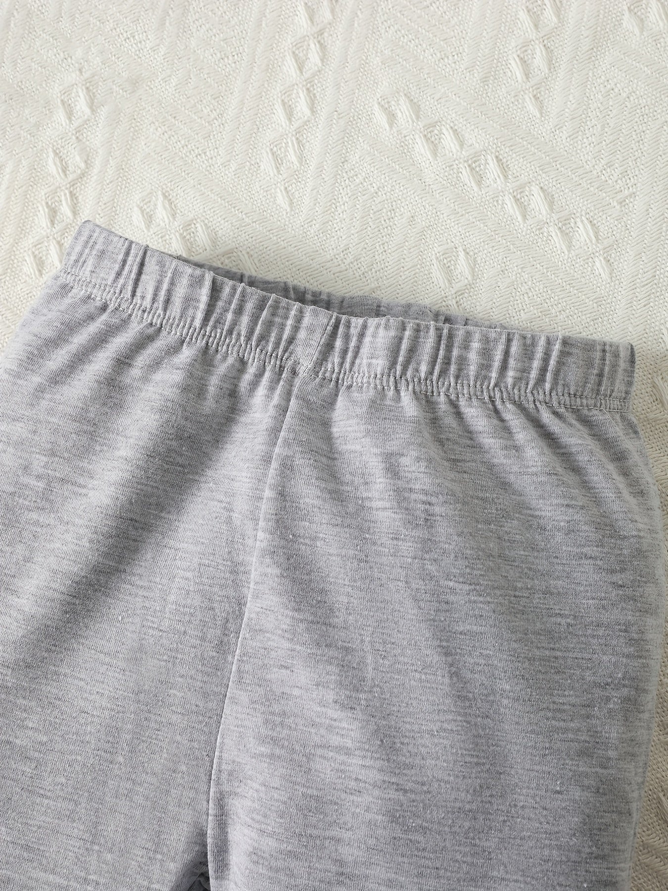 3pcs Toddler Girls Stretch Leggings Elastic Waist Cotton Shorts