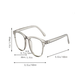 Clear Lens Glasses For Women Men Minimalist Frame