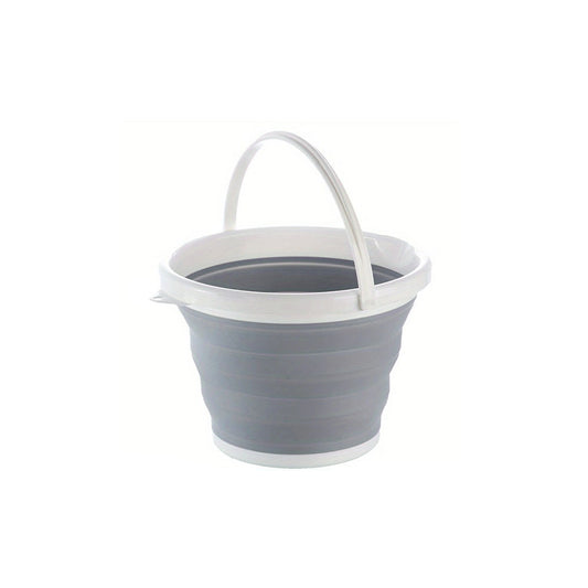 Collapsible Silicone Bucket 5-10L Lightweight Portable Assorted Colors