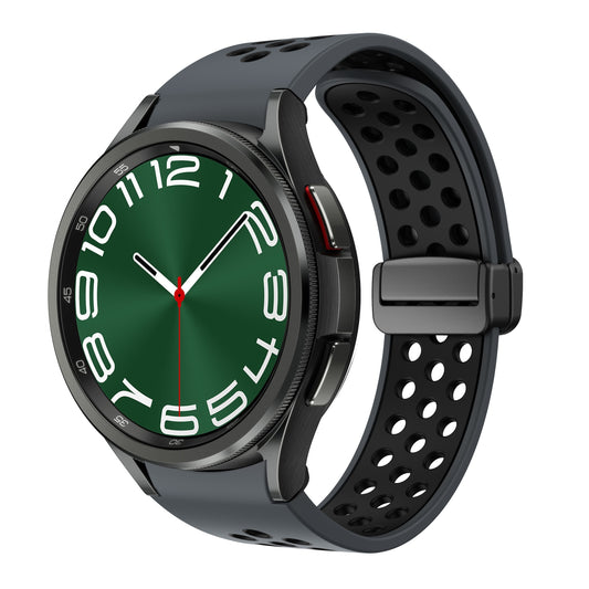 Magnetic Strap For Galaxy Watch 6/4 47mm/43mm/46mm D Buckle Bracelet