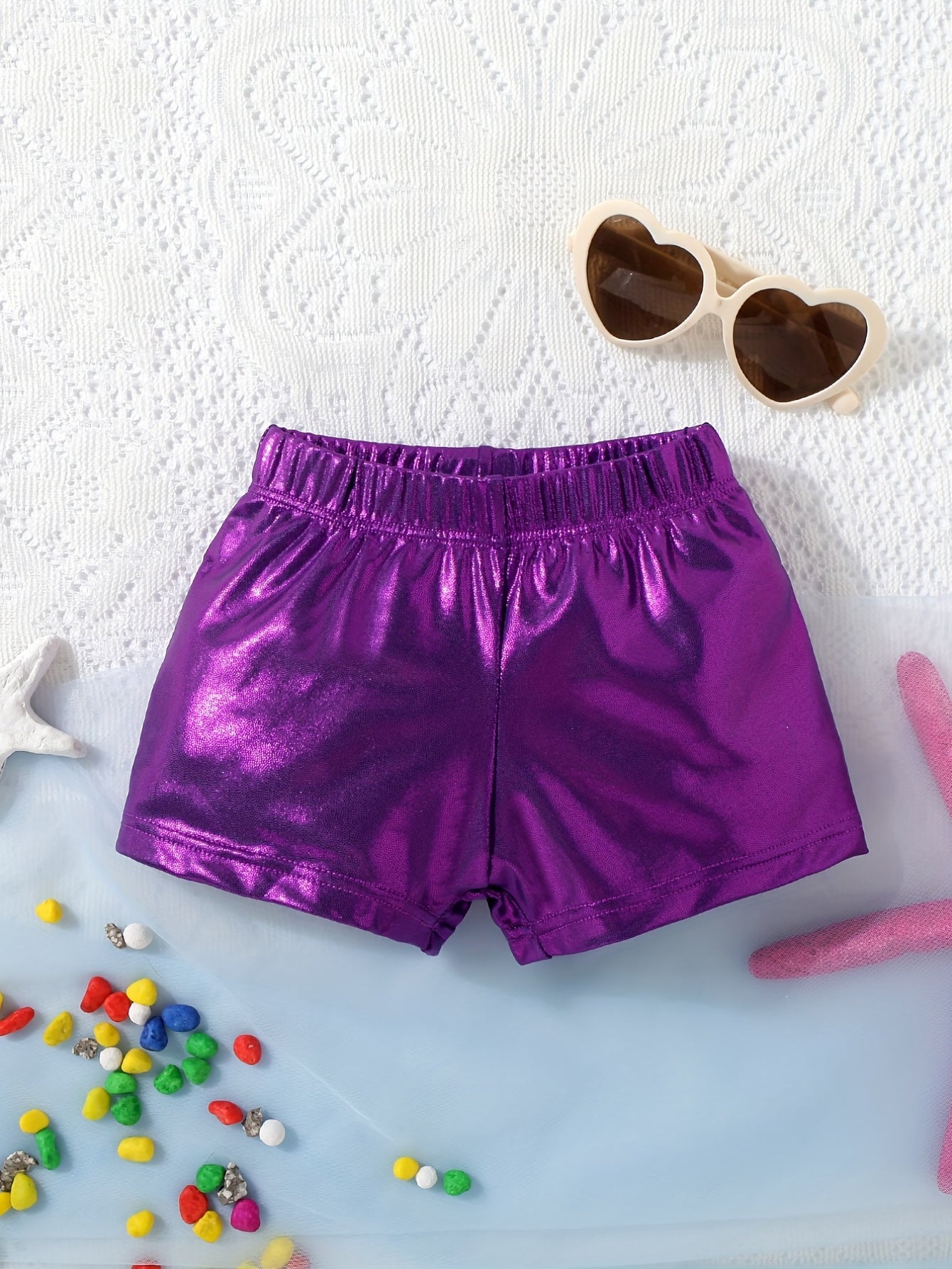 Boys Elastic Waist Swim Trunks Beach Shorts Comfortable Beach Wear