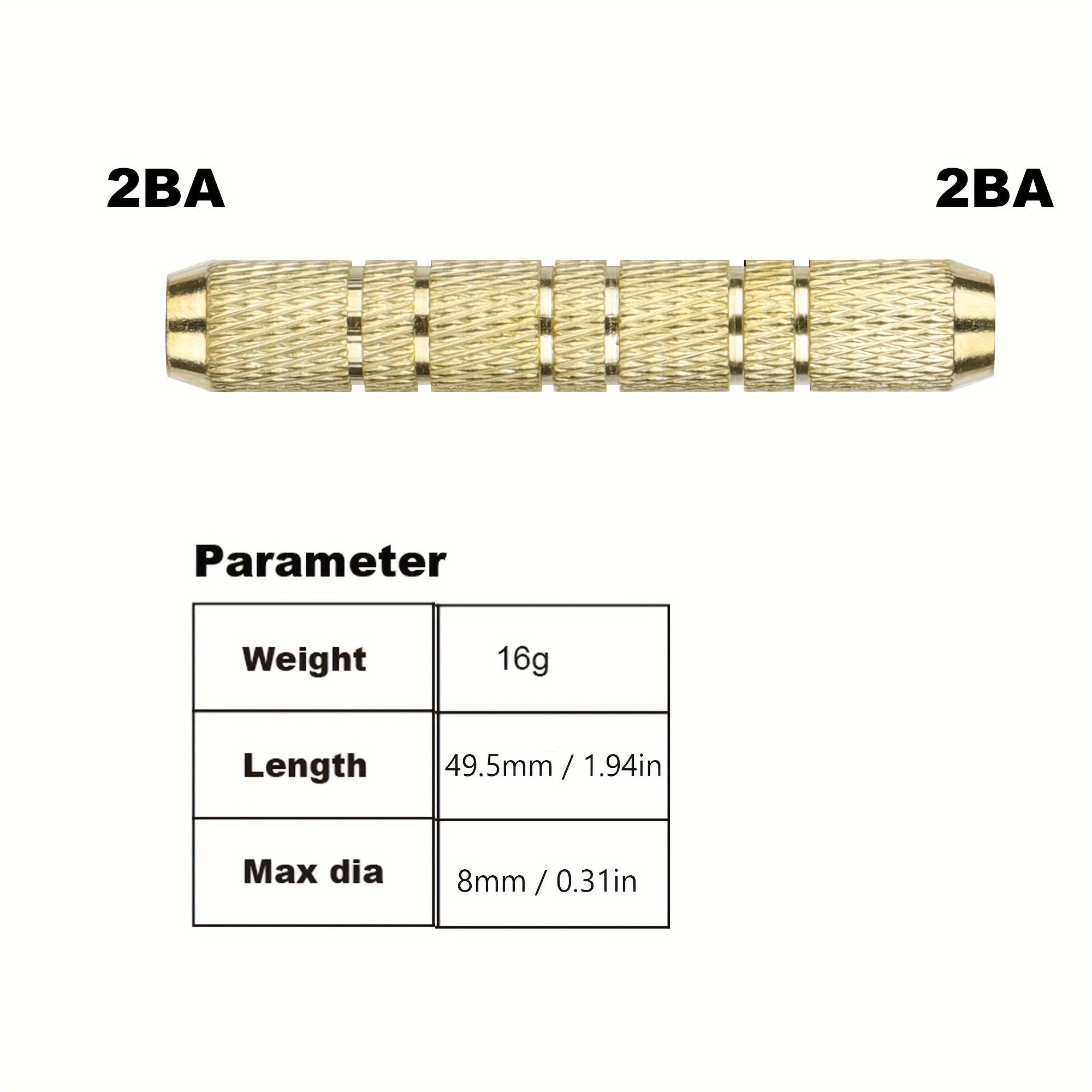 Cyeelife 3pcs Soft Tip Dart Barrel For Training And Replacement Dart Accessories