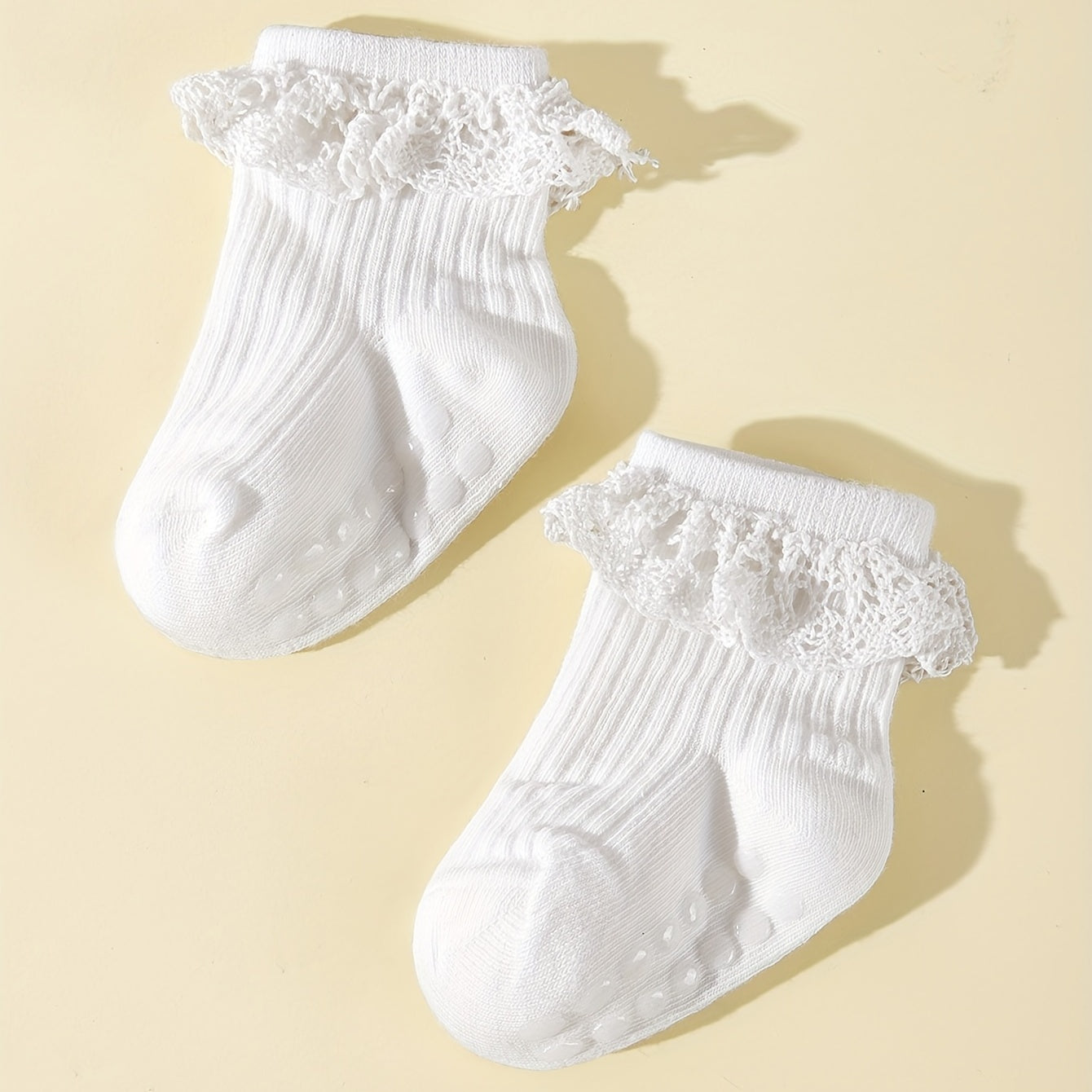 Lace Princess Socks for Girls - Perfect for Spring and Autumn