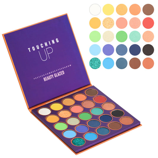 Beauty Glazed Eyeshadow Palette Long Lasting Matte and Shimmer Eye Shadow Powder