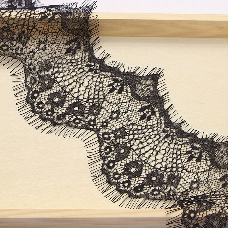 3 Yards Lace Ribbon Floral Lace Edge Trim Embroidery Lace Applique