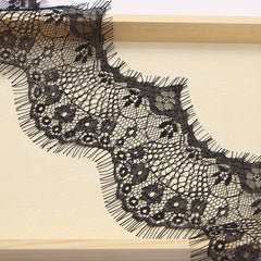 3 Yards Lace Ribbon Floral Lace Edge Trim Embroidery Lace Applique