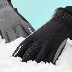 Men's Winter Skiing Gloves Touch Screen Windproof Mountaineering Cycling