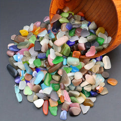Opal Quartz Crystal Stone Gravel Tank Decor Natural Stones And Minerals
