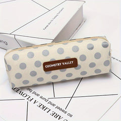 Korea Checker Pen Bag Large Capacity Stationery Storage Pencil Box