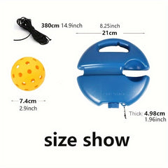 Single Person Pickleball Trainer for Beginners with 40 Holes